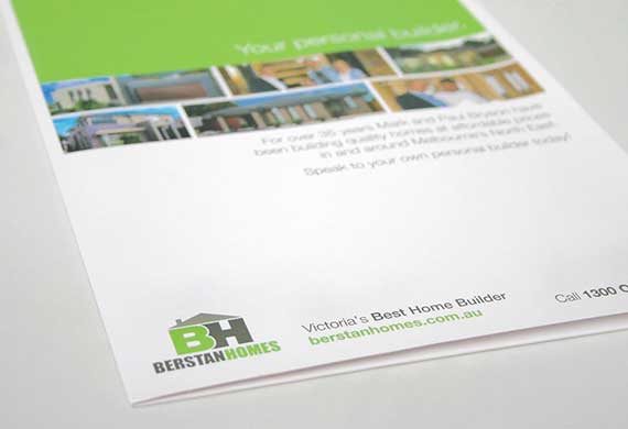 Berstan Homes Branding and Graphic Design