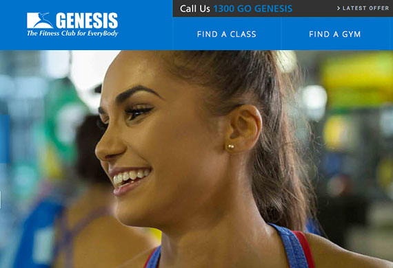 Genesis Fitness Website