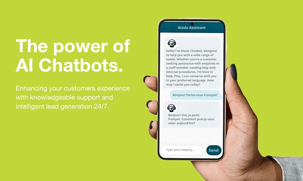 Benefits of using AIssie AI chatbot on a website
