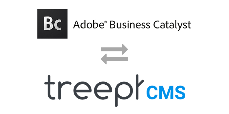 Adobe Business Catalyst website migration to Treepl CMS